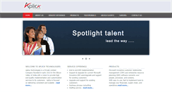 Desktop Screenshot of aplicatech.com